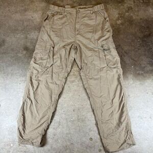 Vintage 90s Sportsmans Outfitter‎ Cargo Pants Nylon Outdoor Womens Size L